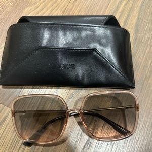 Dior oversized retro sunglasses